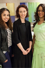   From left to right: Brittany Rapala, Farida Miraki, Kendel Kennedy, Elana Walker, Rosalba Loredo 